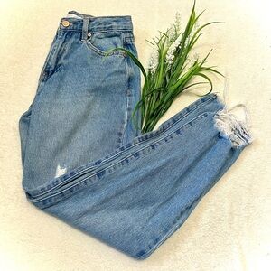 Altar'd State Distressed Boyfriend Jeans - Size 24